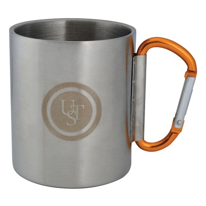 لیوان فولادی کارابین دار یو اس تی KLIPP Biner Mug 1.0