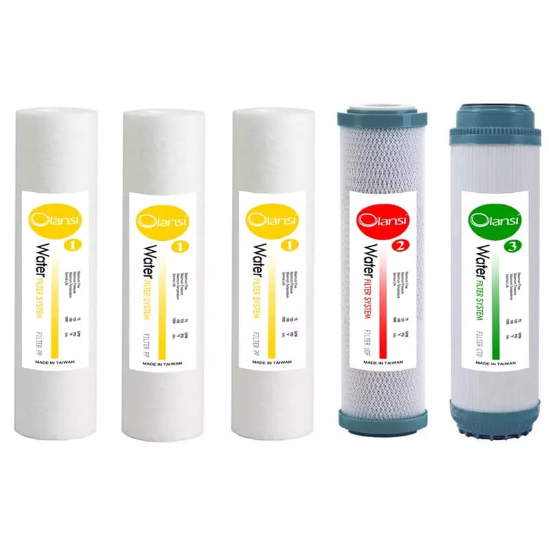فیلتر دستگاه تصفیه آب اولانسی مدل EXTRA PP-2 مجموعه ۵ عددی