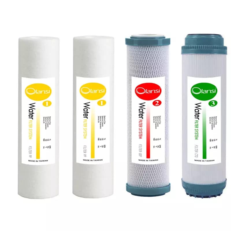 فیلتر تصفیه آب خانگی اولانسی مدل EXTRA PP-1 مجموعه ۴ عددی