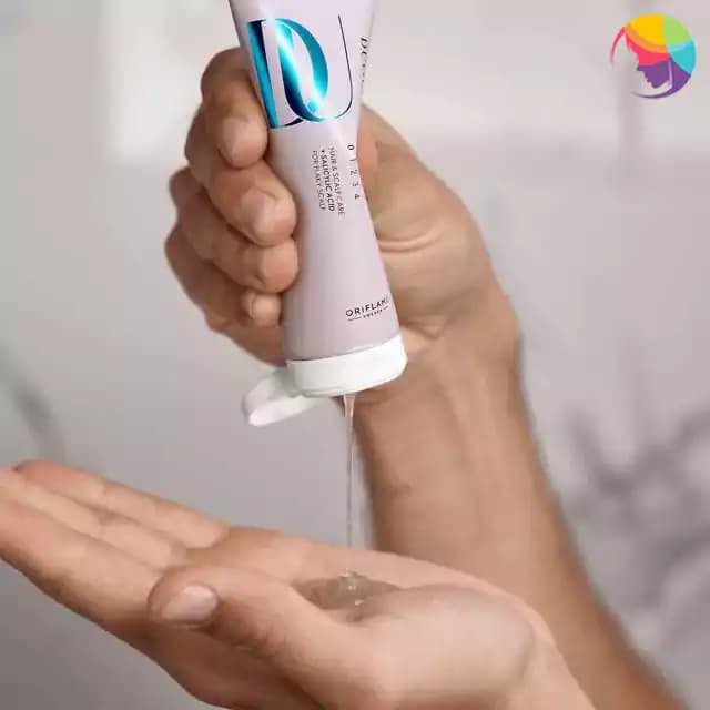 اسکراب ضد پوسته پوسته و پاک کننده پوست سر دئولوژی اوریفلیم — تصویر ۳