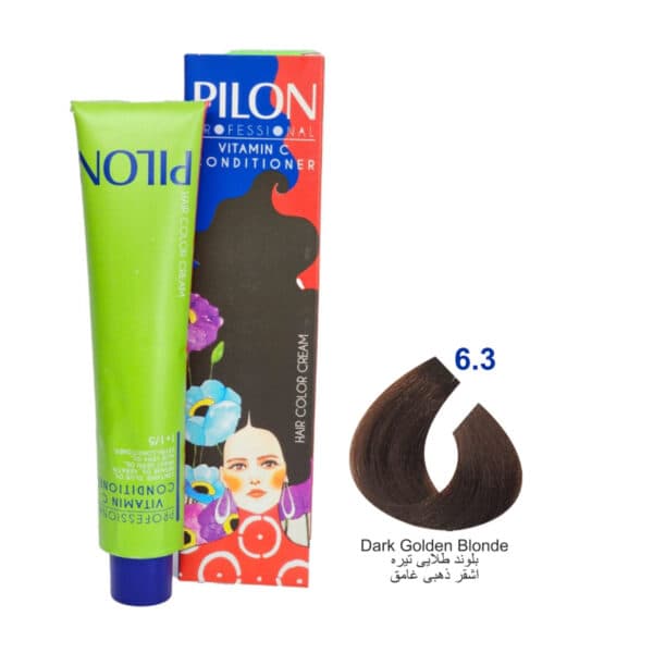 رنگ موی بلوند طلایی تیره پیلون شماره 6.3 G5 حجم 120 میلی لیتر