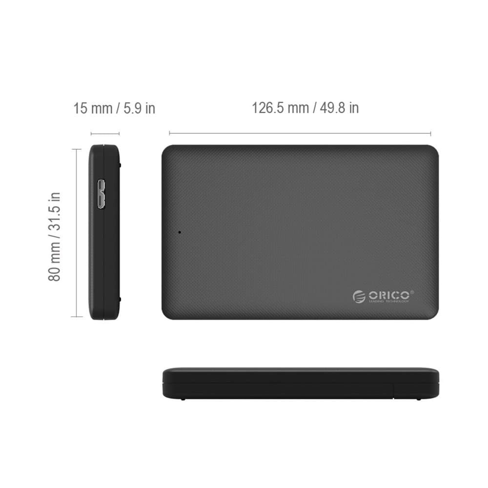 قاب هارد اوریکو ORICO-2.5 inch 2577U3-V1 Hard Drive Enclosure — تصویر ۴
