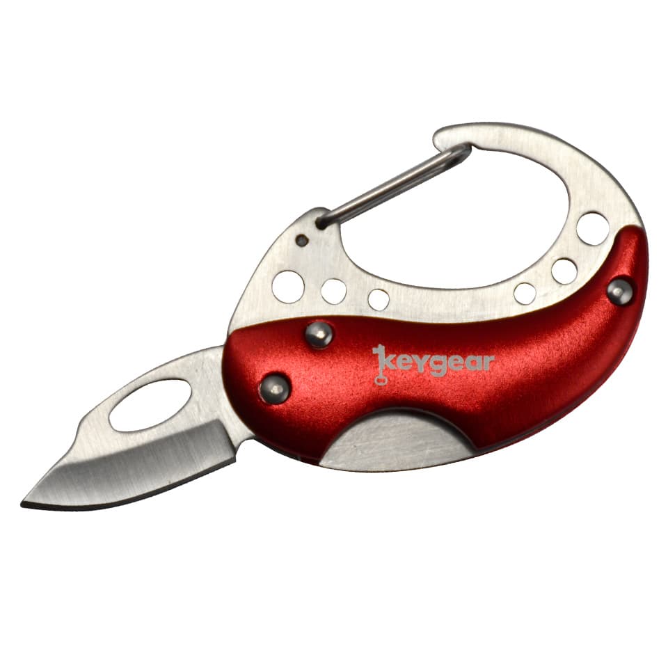 کارابین چاقو دار یواستی Carabiner Knife 1.0 Red — تصویر ۲