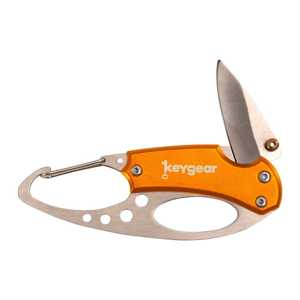 کارابین چاقو دار یو‌اس‌تی Carabiner Knife 2.0 Orange — تصویر ۲