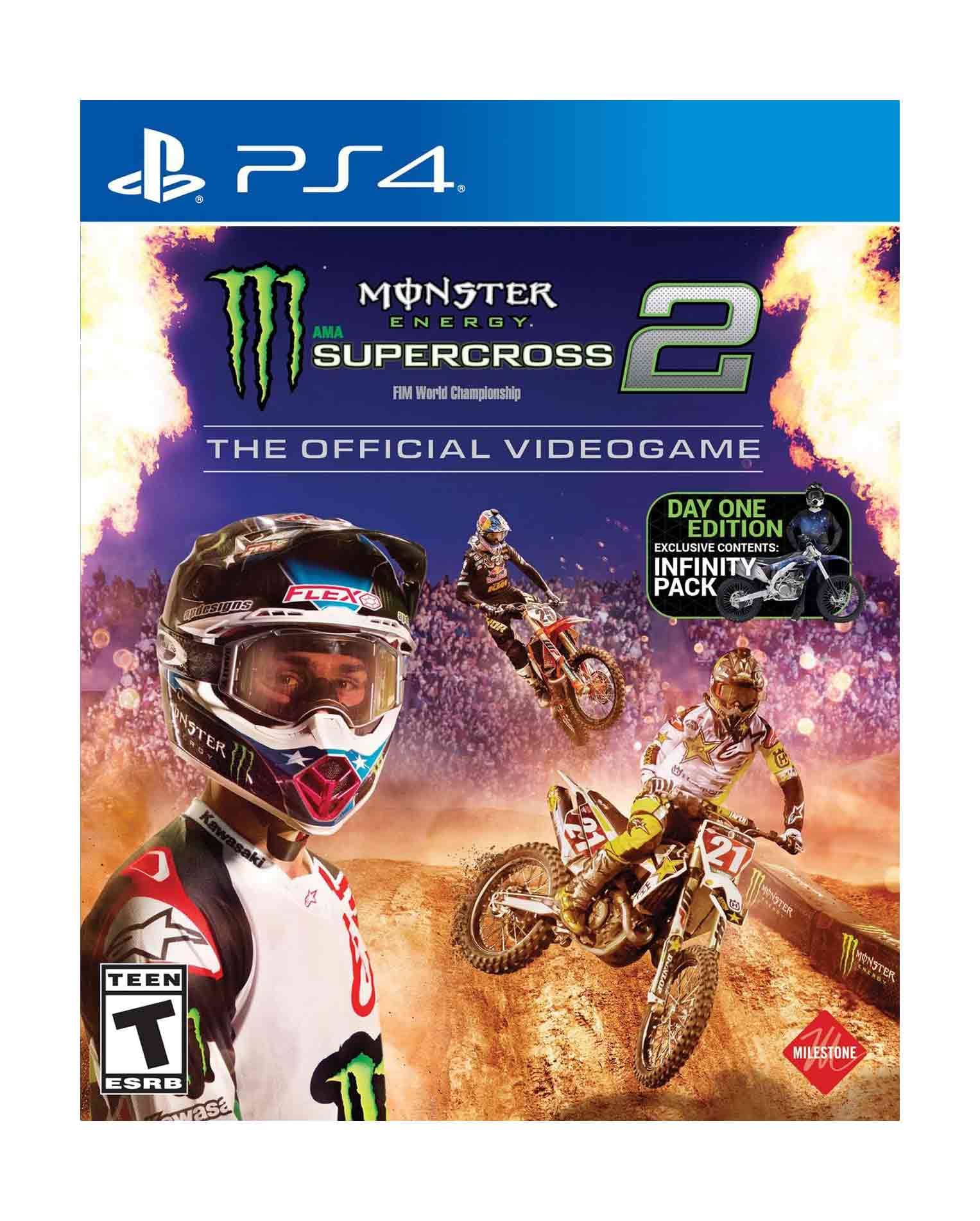 بازی Monster Energy Supercross 2 برای ps4
