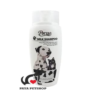 شامپو شیر سگ و گربه پرسا 250 میلی لیتر Perssa Milk Shampoo for Dogs & Cats — تصویر ۳