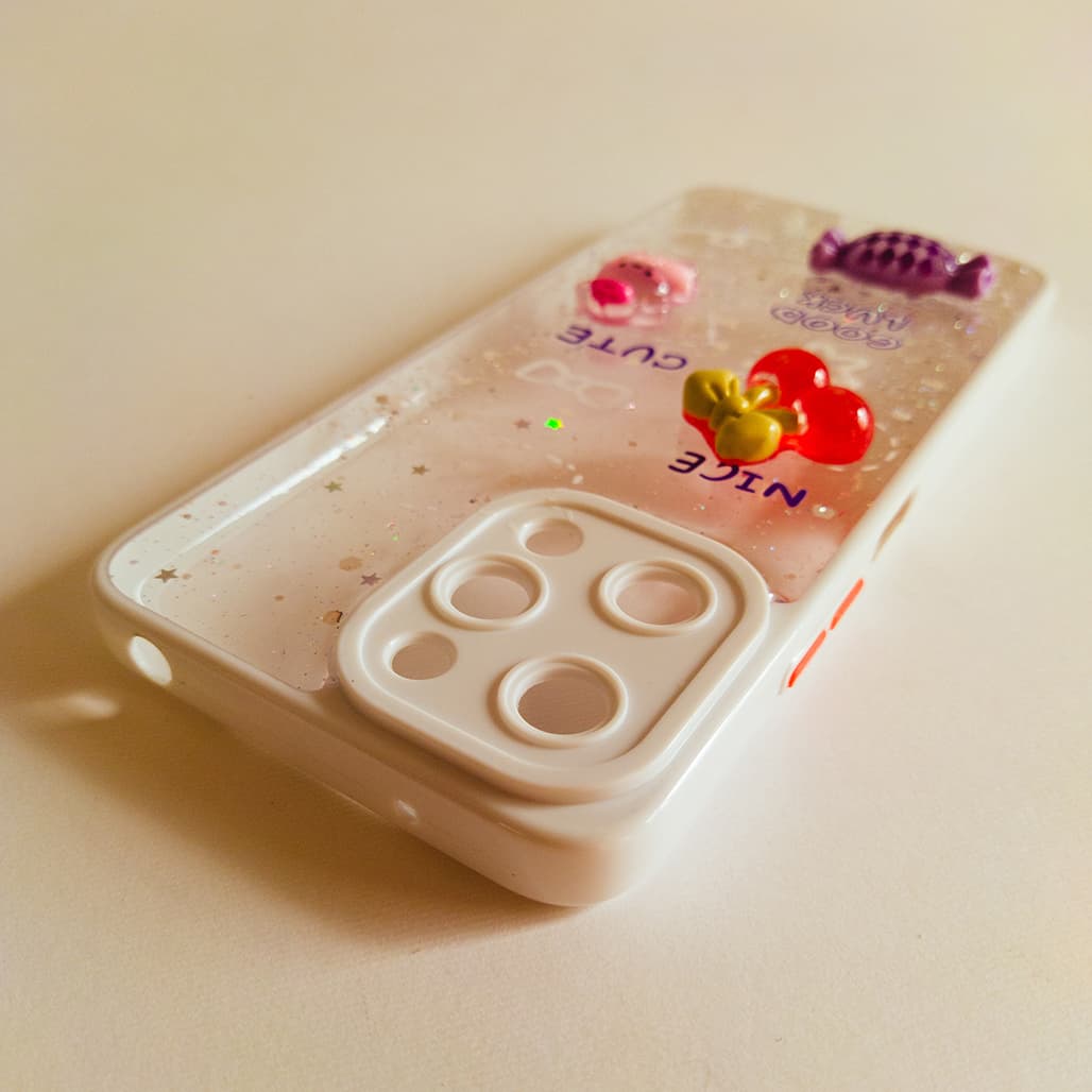 کاور کد 1533 مناسب برای گوشی موبایل شیائومی Redmi 12 4G طرح عروسکی پاستیلی — تصویر ۳