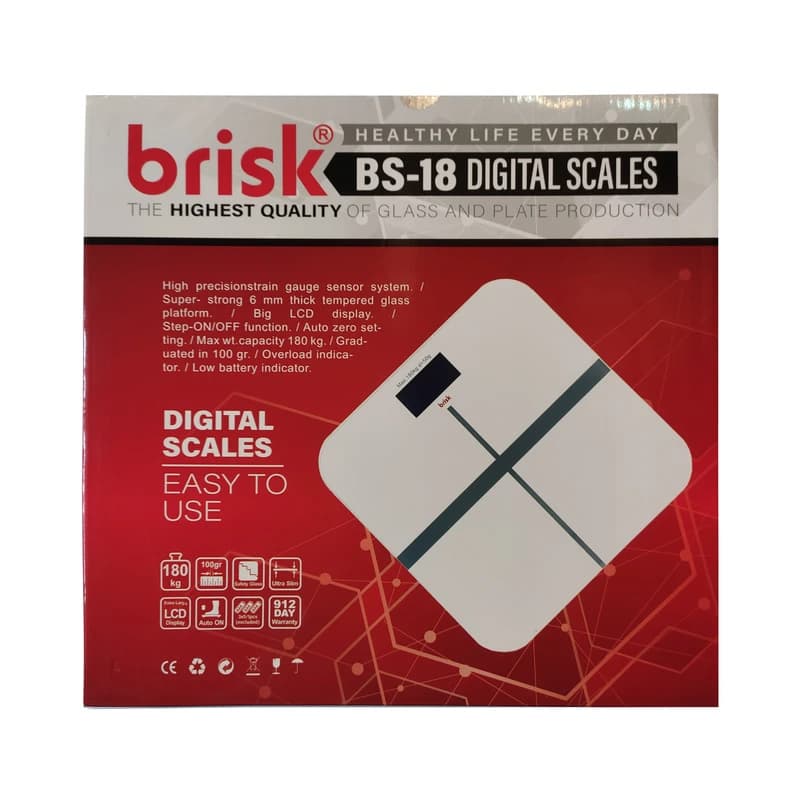 ترازو دیجیتال بریسک مدل BS18 — تصویر ۲