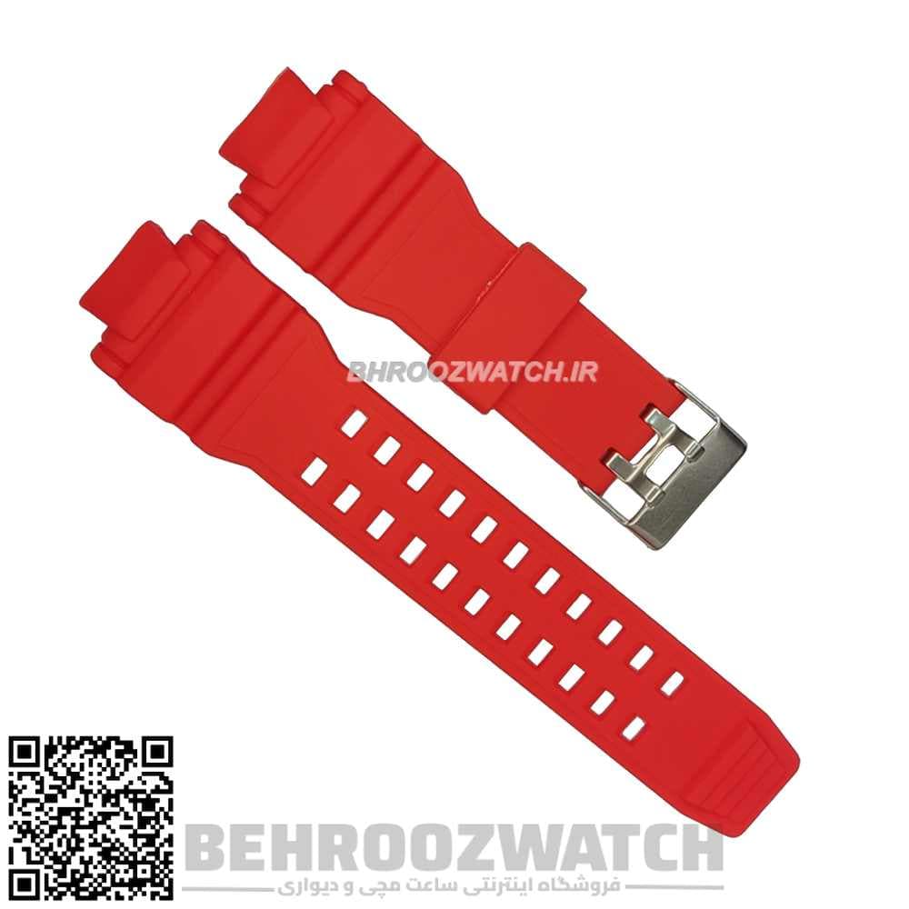 بند ساعت کاسیو Casio G-Shock GPW-1000 قرمز