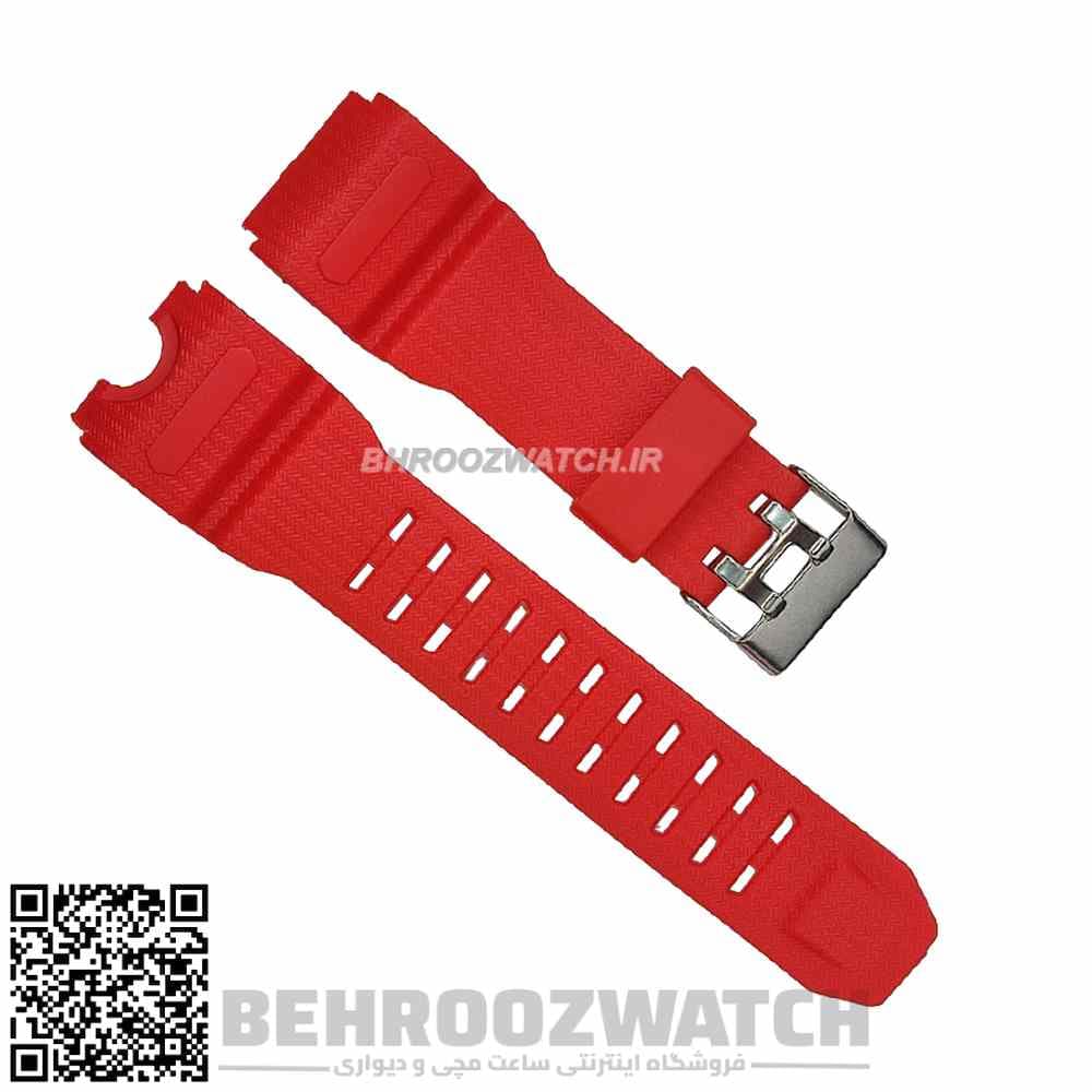 بند جی شاک و ساعت های دیجیتالی مدل B-G.SHOCK-6-2 قرمز