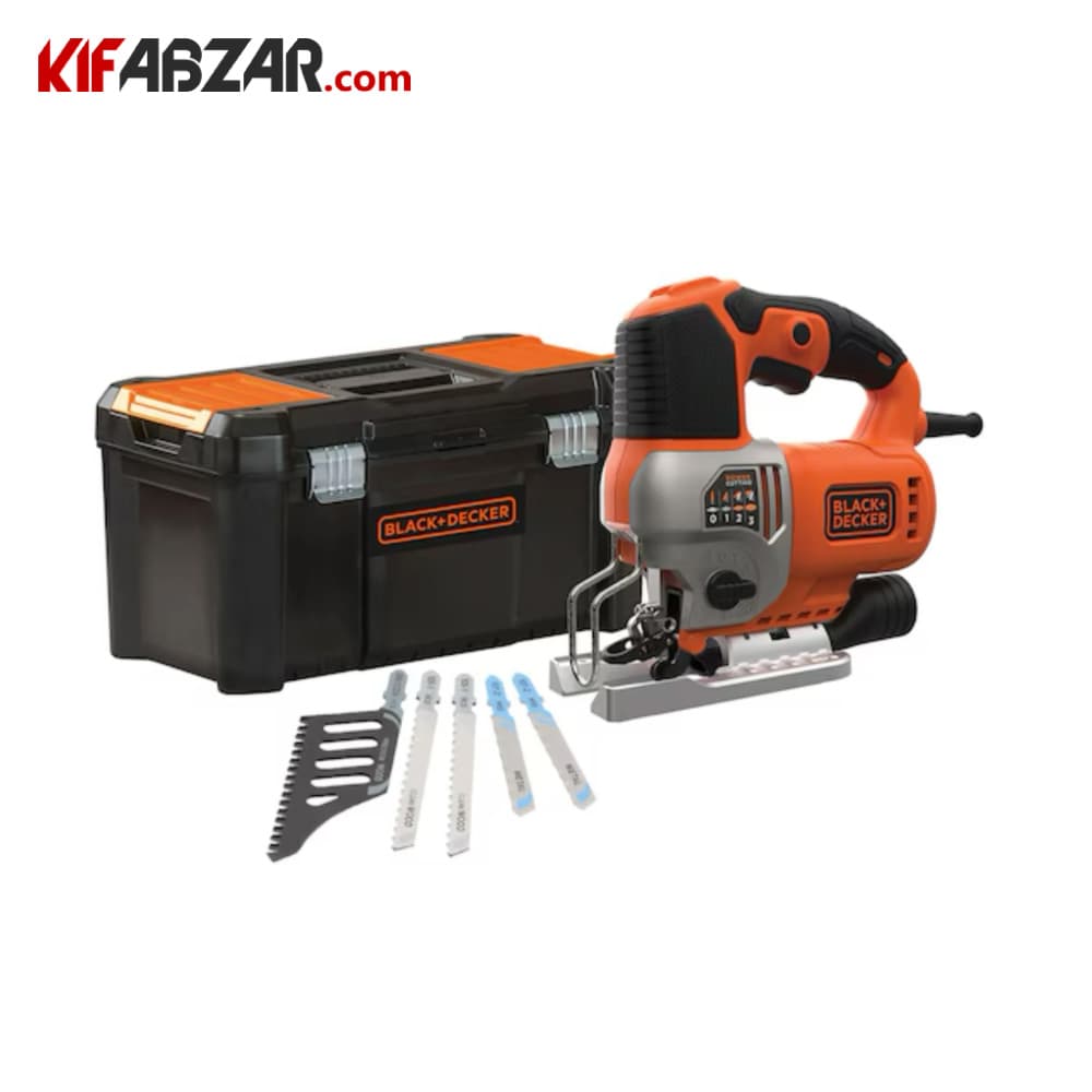 اره عمودبر برقی 650 وات بلک اند دکر مدل BES610KA5-QS