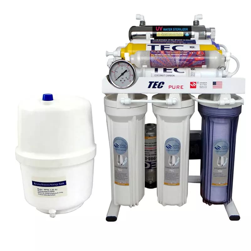 دستگاه تصفیه آب خانگی ۱۰ مرحله ای مدل RO-T500