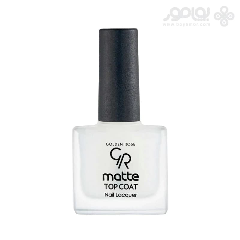 تاپ کوت مات گلدن رز مدل NAIL LACQUER حجم 10.5 میل