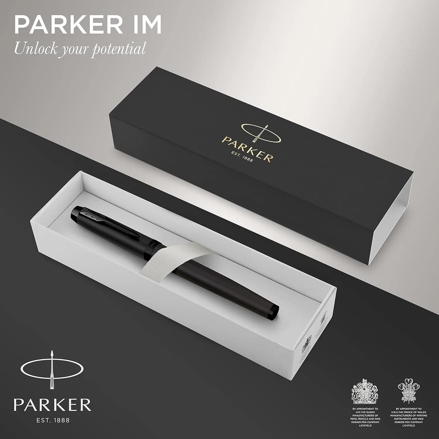 خودنویس پارکر مدل آی ام مات مشکی | Parker IM Achromatic Matte Black Fountain Pen