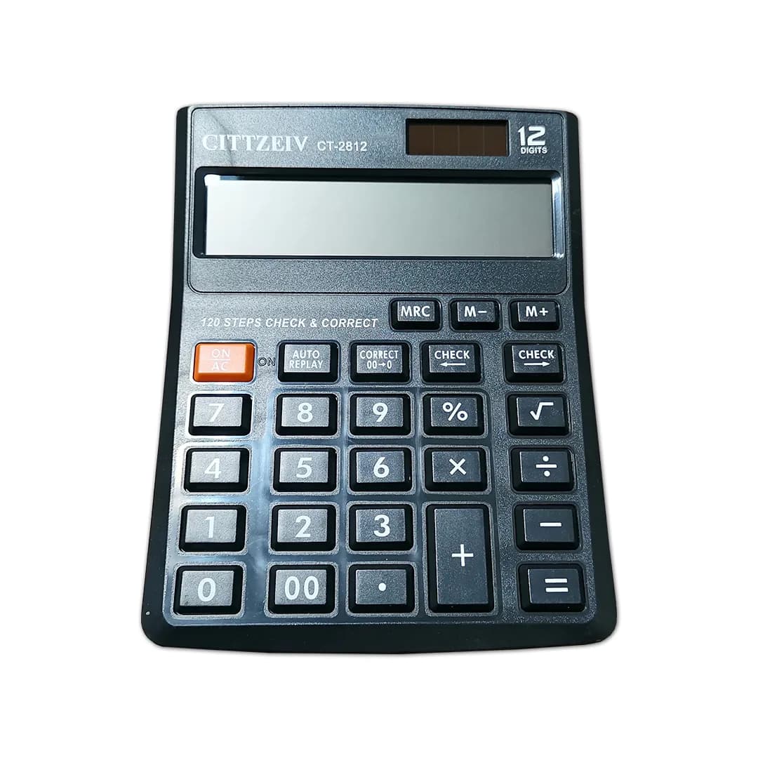ماشین حساب GITTZEIV مدل CT-2812 — تصویر ۳