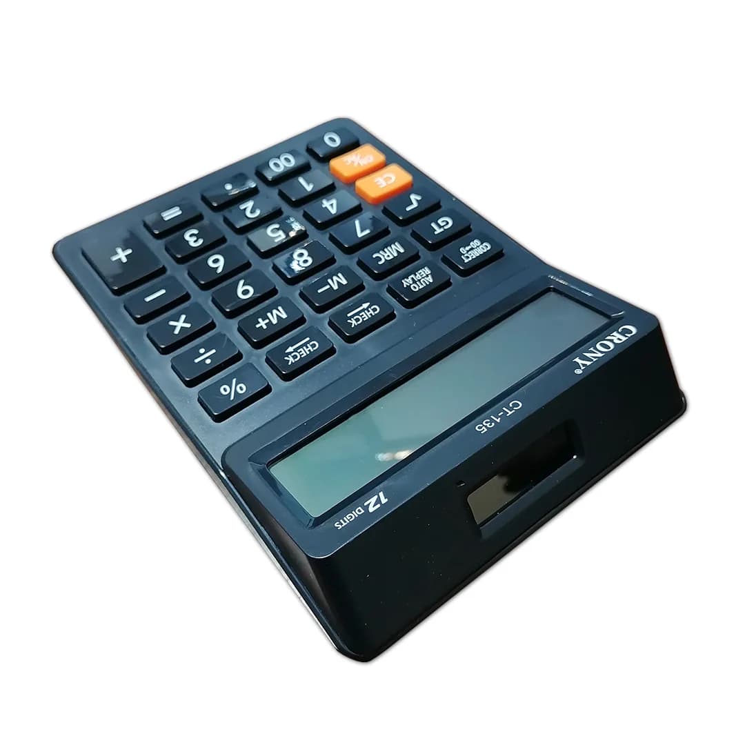 ماشین حساب CRONY مدل CT-135 — تصویر ۲