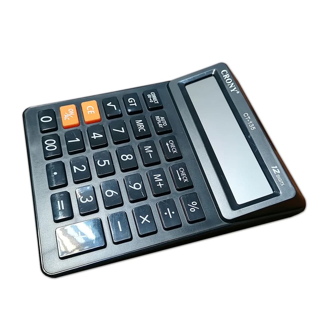 ماشین حساب CRONY مدل CT-135 — تصویر ۴