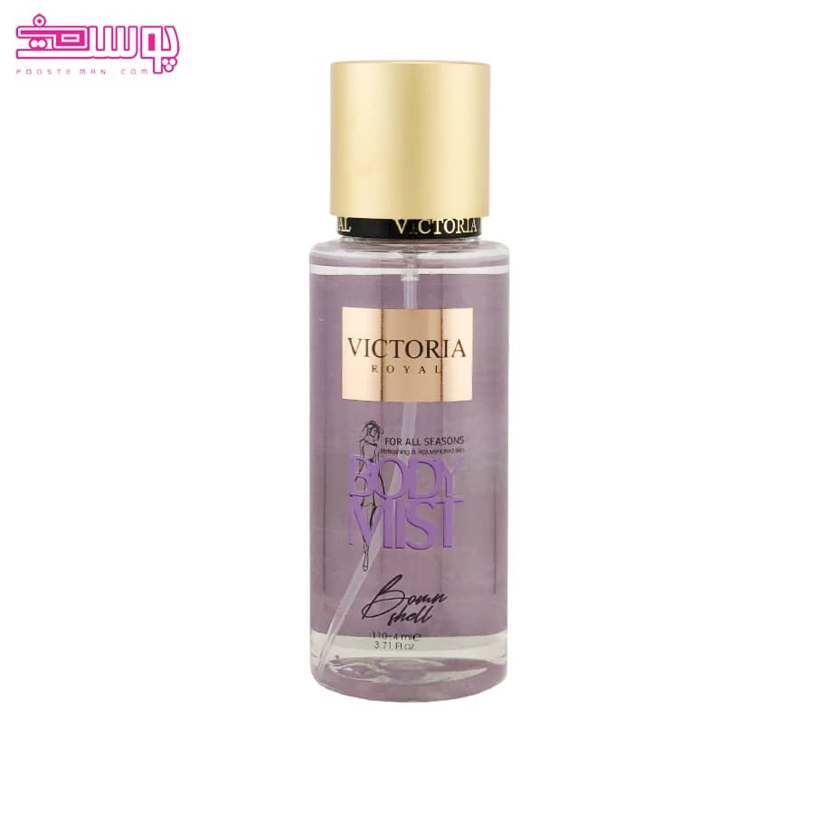 بادی اسپلش اکلیلی بامب شل ویکتوریا رویال مدل Bomb Shell حجم 110ml — تصویر ۵
