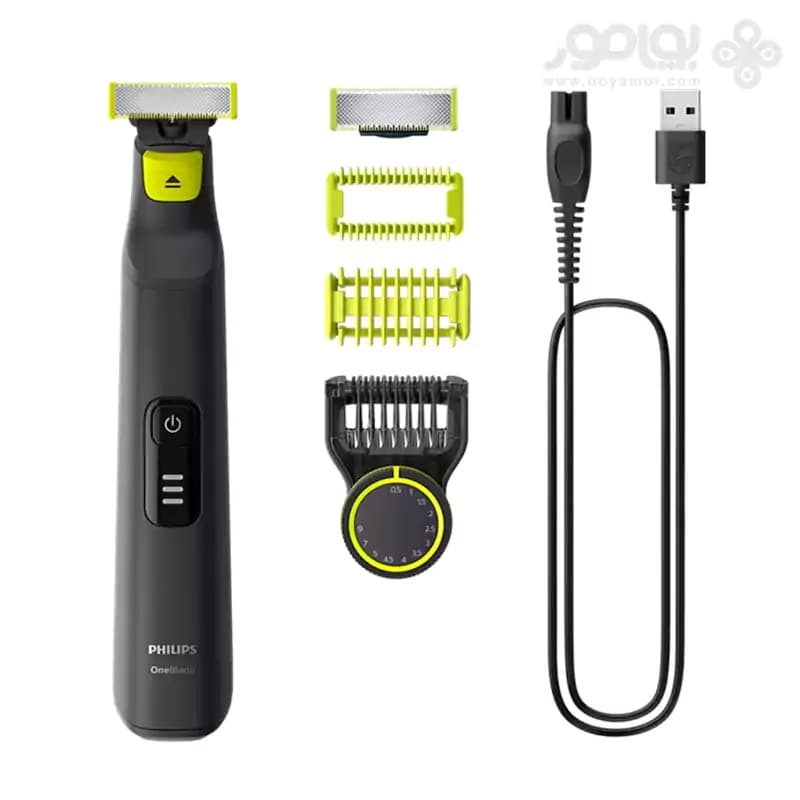 ماشین اصلاح صورت و بدن فیلیپس ONEBLADE PRO مدل QP654/10 — تصویر ۲