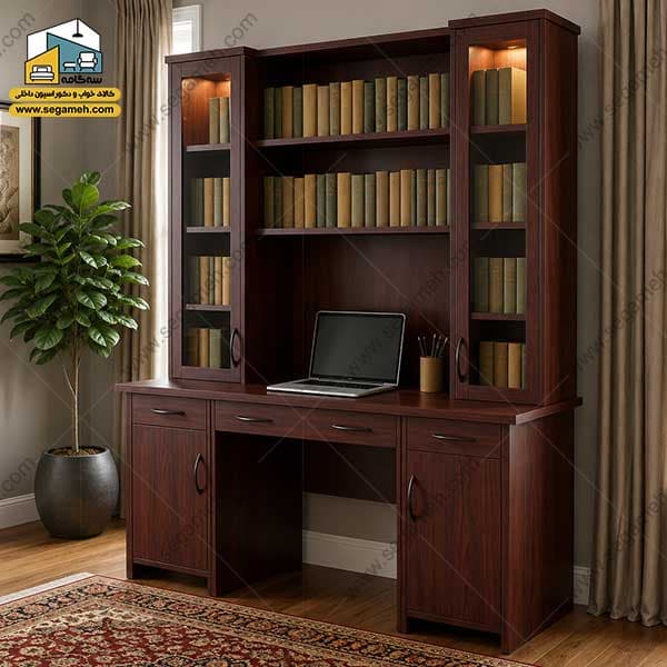 میز تحریر کتابخانه دار DWP100