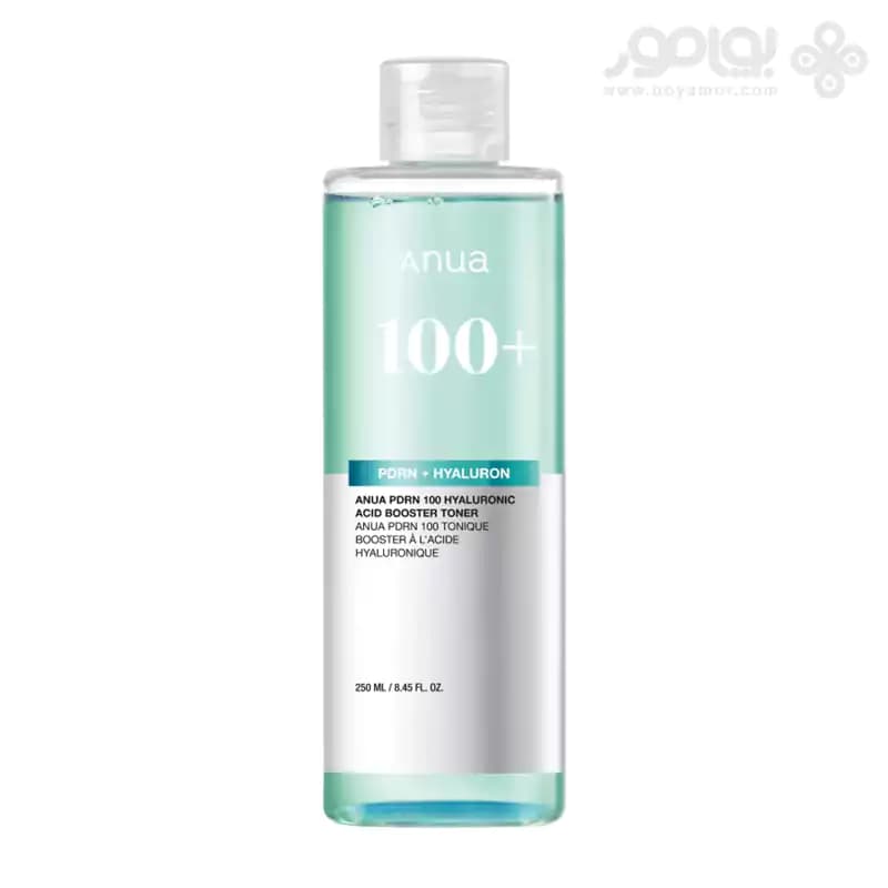 تونر بوستر +100 آنوا حاوی PDRN و هیالورونیک اسید حجم 250 میل — تصویر ۲