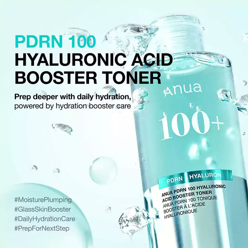 تونر بوستر +100 آنوا حاوی PDRN و هیالورونیک اسید حجم 250 میل — تصویر ۴