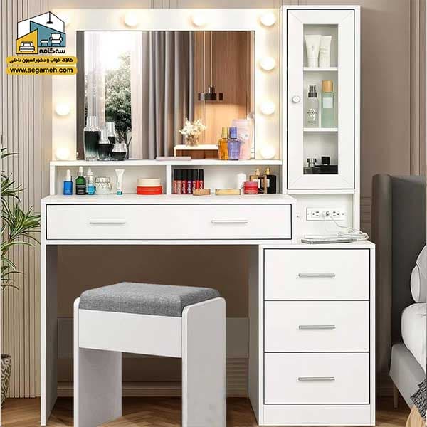 میز آرایش لامپ دار DMP261 — تصویر ۲
