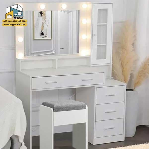 میز آرایش لامپ دار DMP261 — تصویر ۳