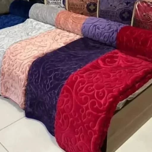 پتوی گلبافت مدل برتر گل برجسته سایز 240×220 سانتی متر — تصویر ۴