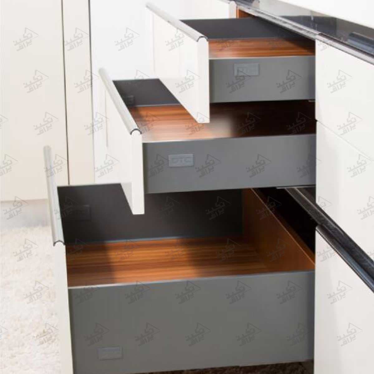 ریل بدنه دار اسلیم ارتفاع کوتاه فانتونی مدل B401~B405 — تصویر ۳