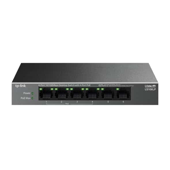 TP-LINK LS106LP 10/100 POE Desktop Switch