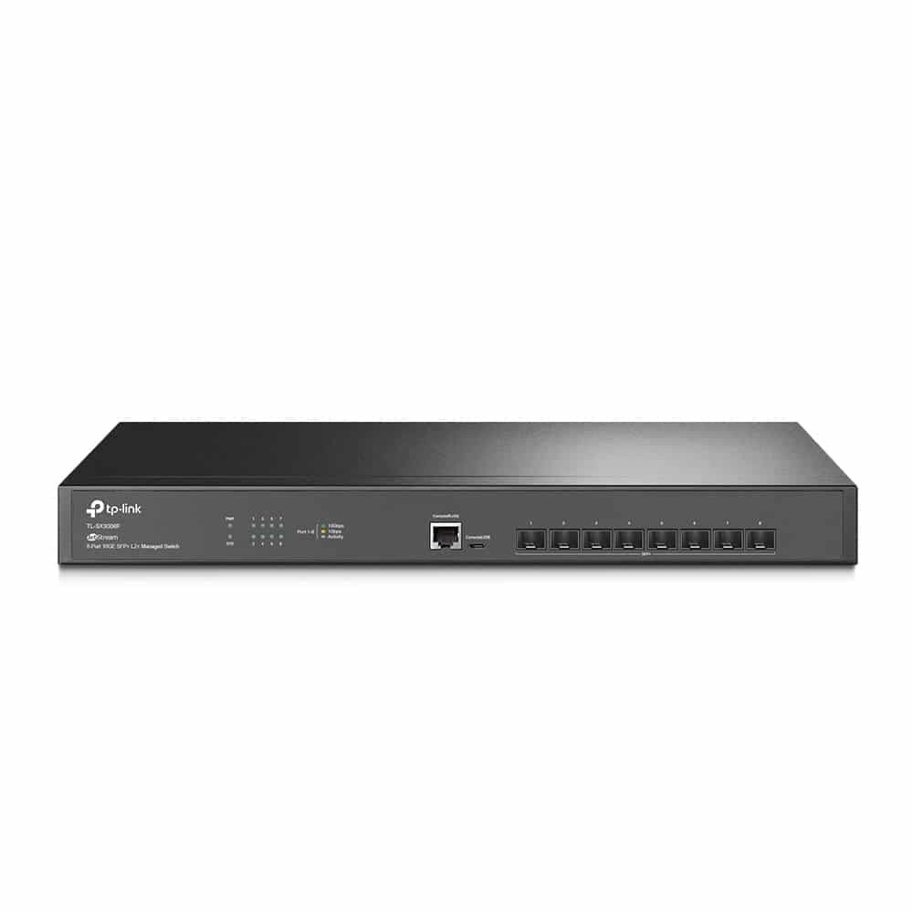 TP-LINK TL-SX3008F JetStream 8-Port 10GE SFP+ L2+ Managed Switch — تصویر ۴