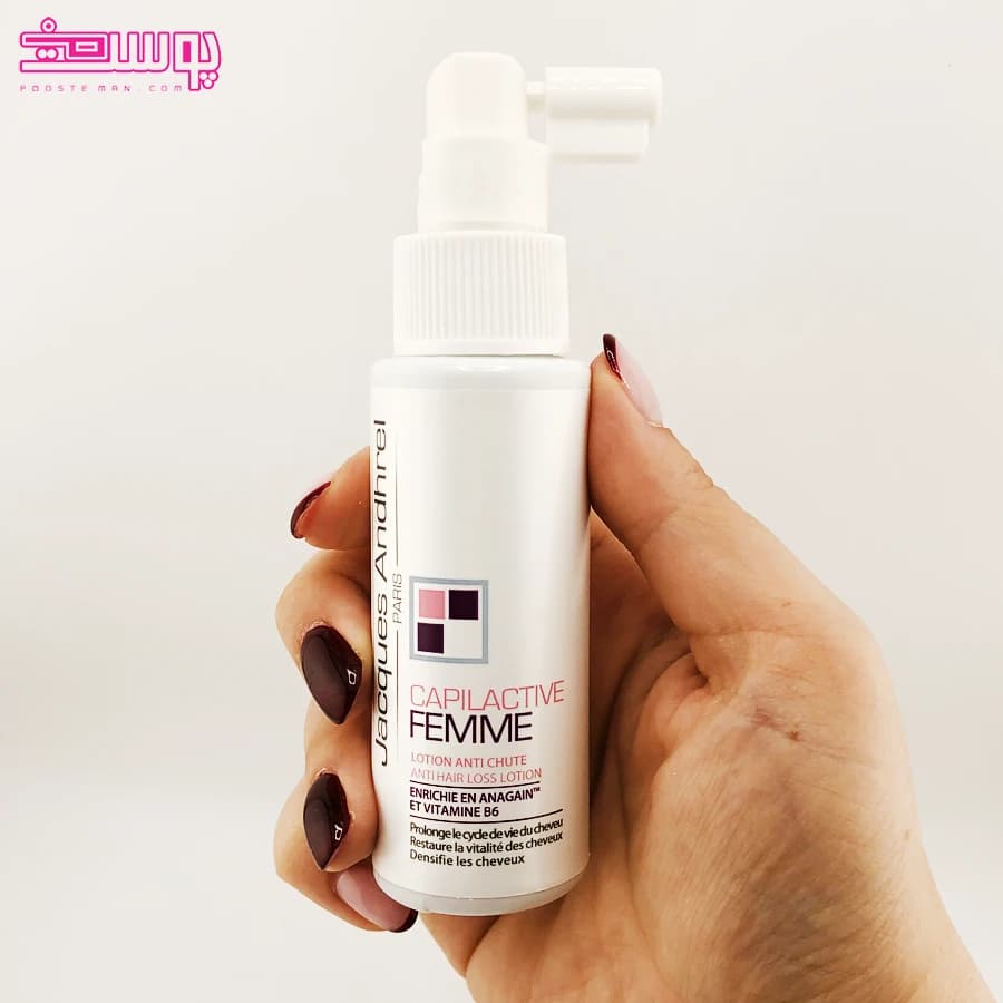 اوپن باکس_لوسیون ضدریزش مو خانم ها ژاک آندرل پاریس حجم 60ML