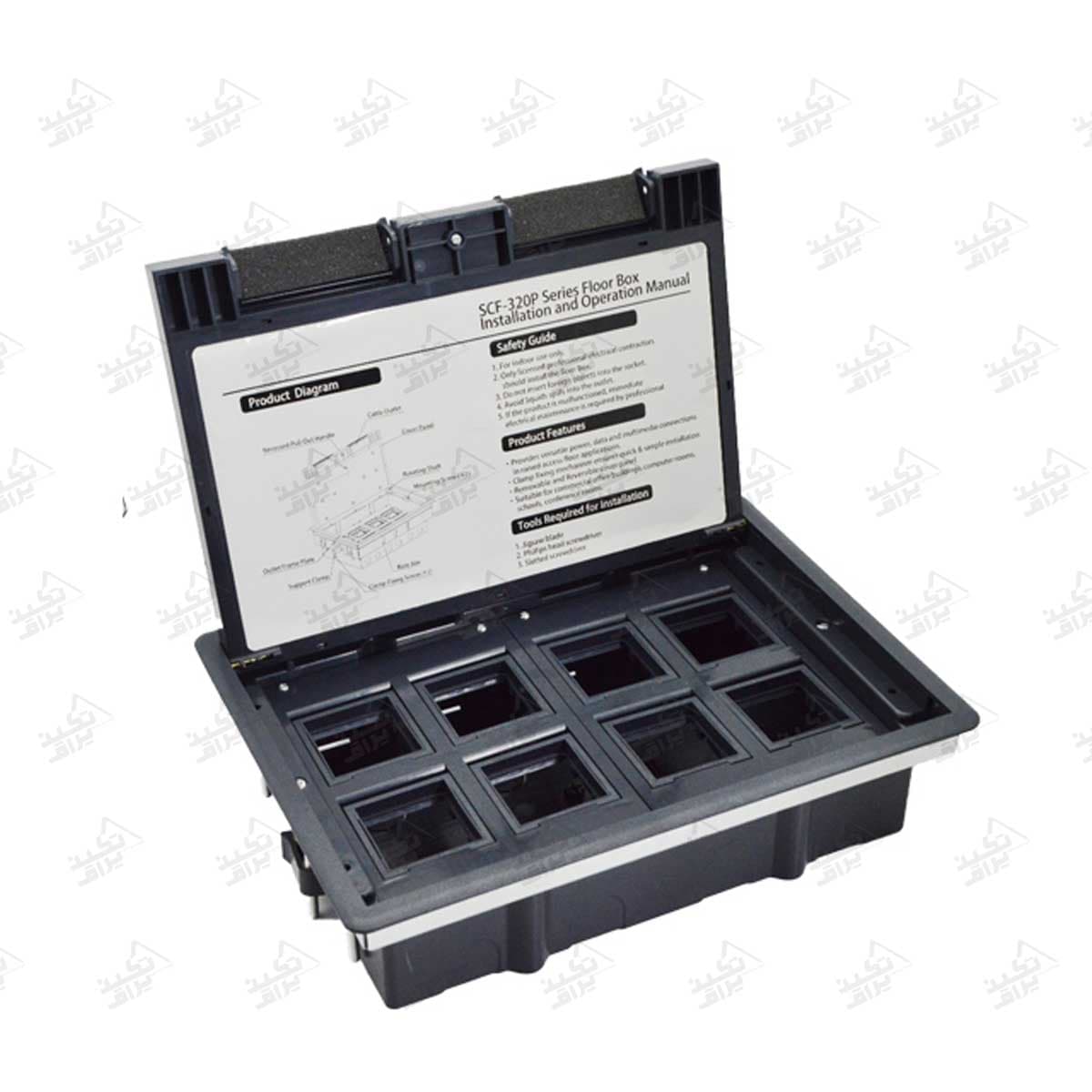 باکس پریز کف خواب 8 خانه ملونی مدل 16-10160
