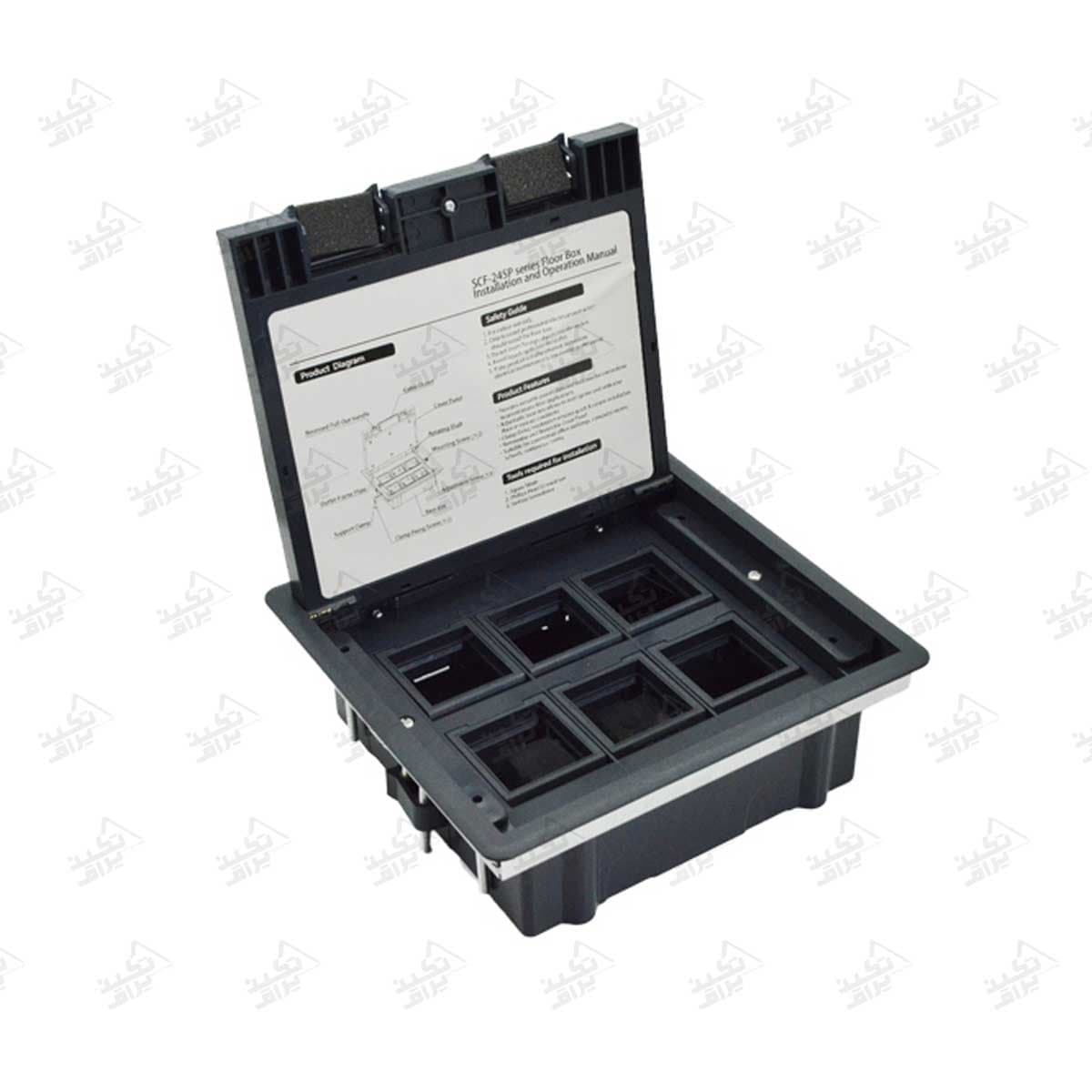 باکس پریز کف خواب 6 خانه ملونی مدل 12-10160