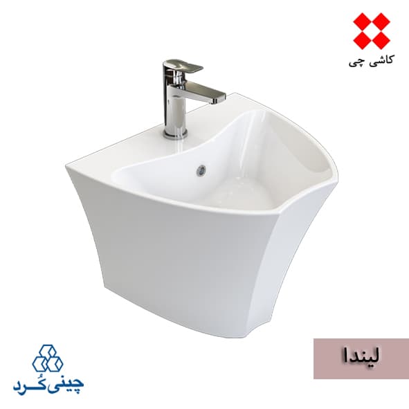 روشویی نیم پایه لیندا سایز 52 درجه 1