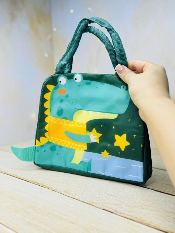 کیف غذا لانچ بگ بچه گانه طرح حیوانات فانتزی گوش دار کد 3043 — تصویر ۵
