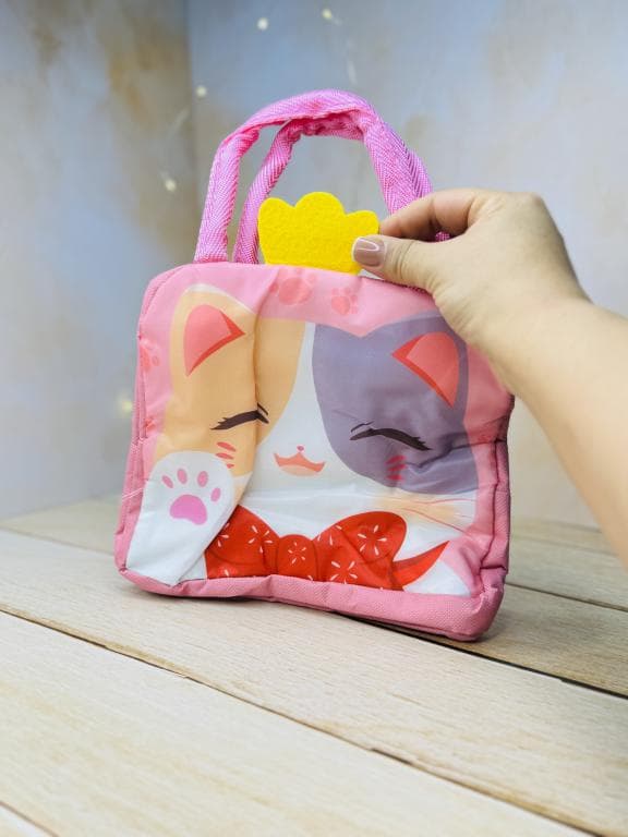 کیف غذا لانچ بگ بچه گانه طرح حیوانات فانتزی گوش دار کد 3043 — تصویر ۷