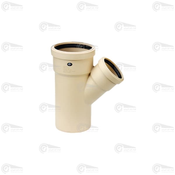سه راه تبدیل 45 درجه پوش فیت سایلنت پلی ران