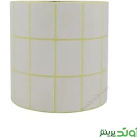 لیبل (برچسب) کاغذی سه ردیفه 35*25. 6000 عددی