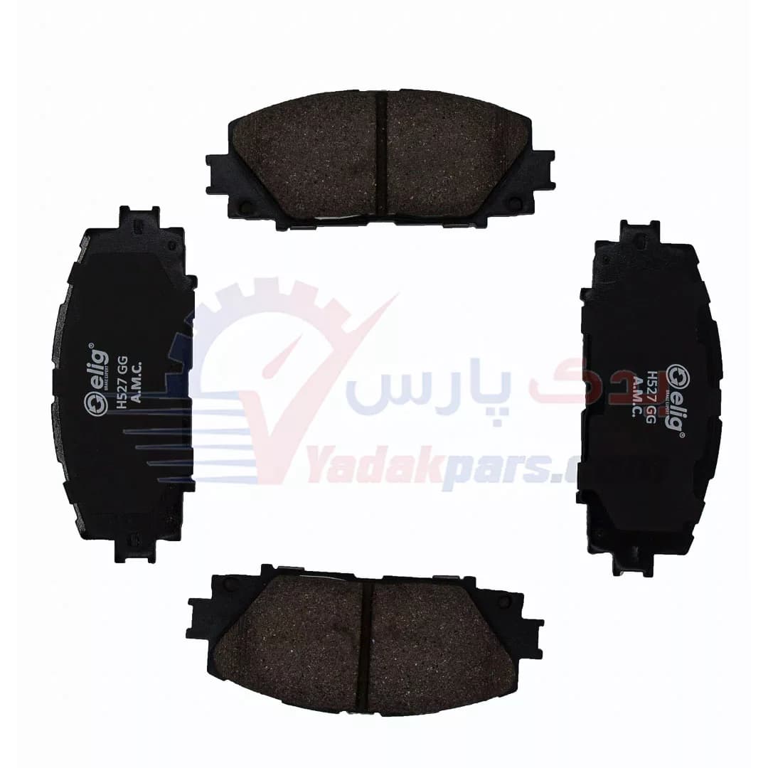 لنت ترمز برلیانس 230 و 220 تویوتا یاریس و پریوس لیفان x50 ولکس c30 الیگ سرامیک — تصویر ۴