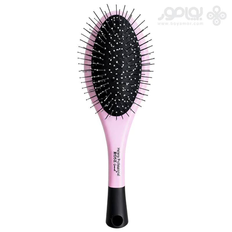 برس تخت سوزنی هلنا مدل ROSE GOONEH رنگ صورتی