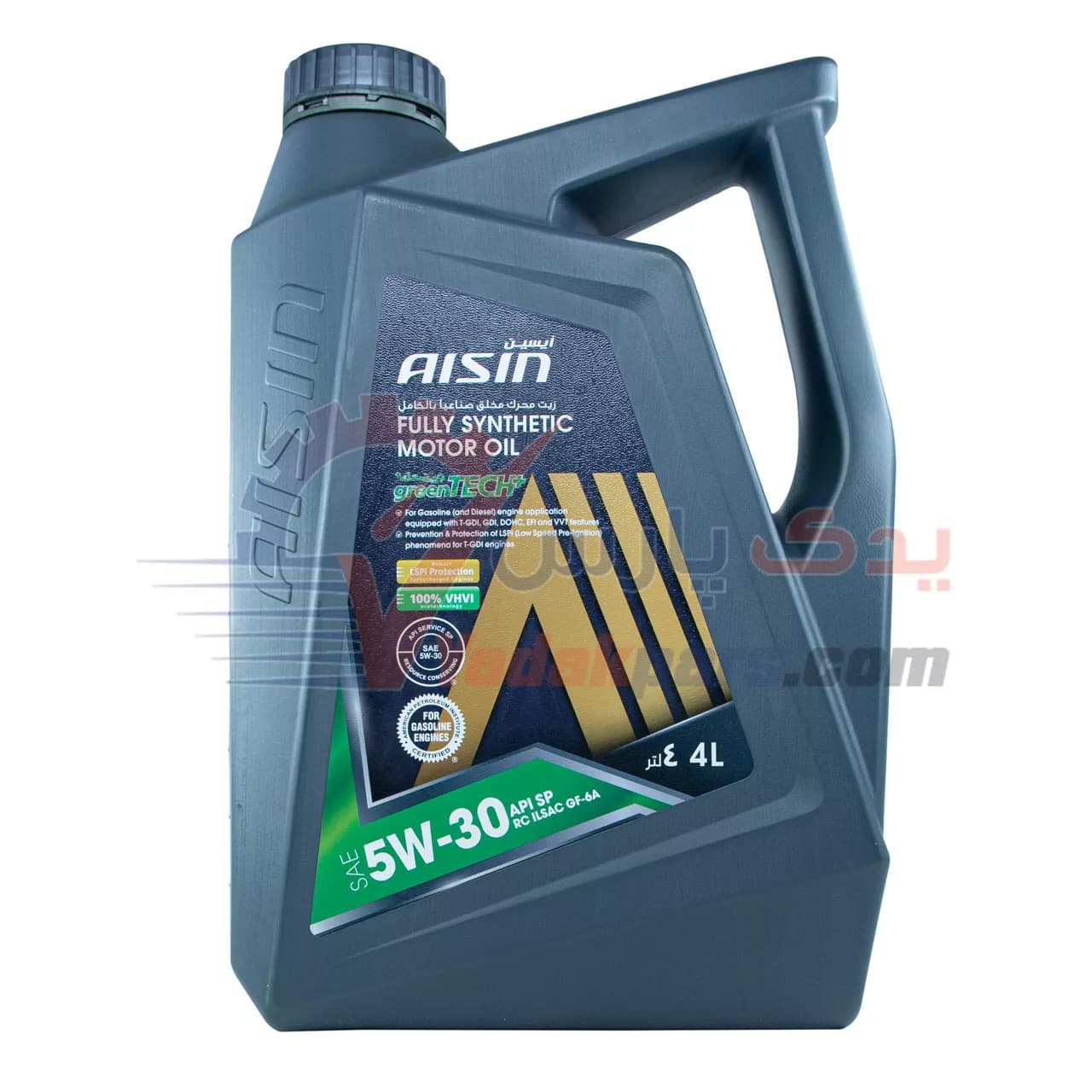 روغن موتور 5W30 آیسین اصلی SP (4 لیتری) — تصویر ۲