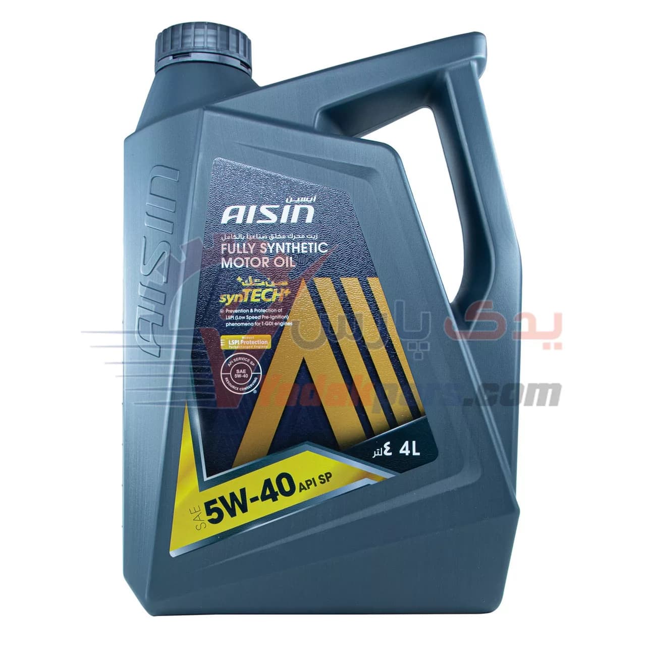 روغن موتور 5W40 آیسین API SP (4 لیتری)