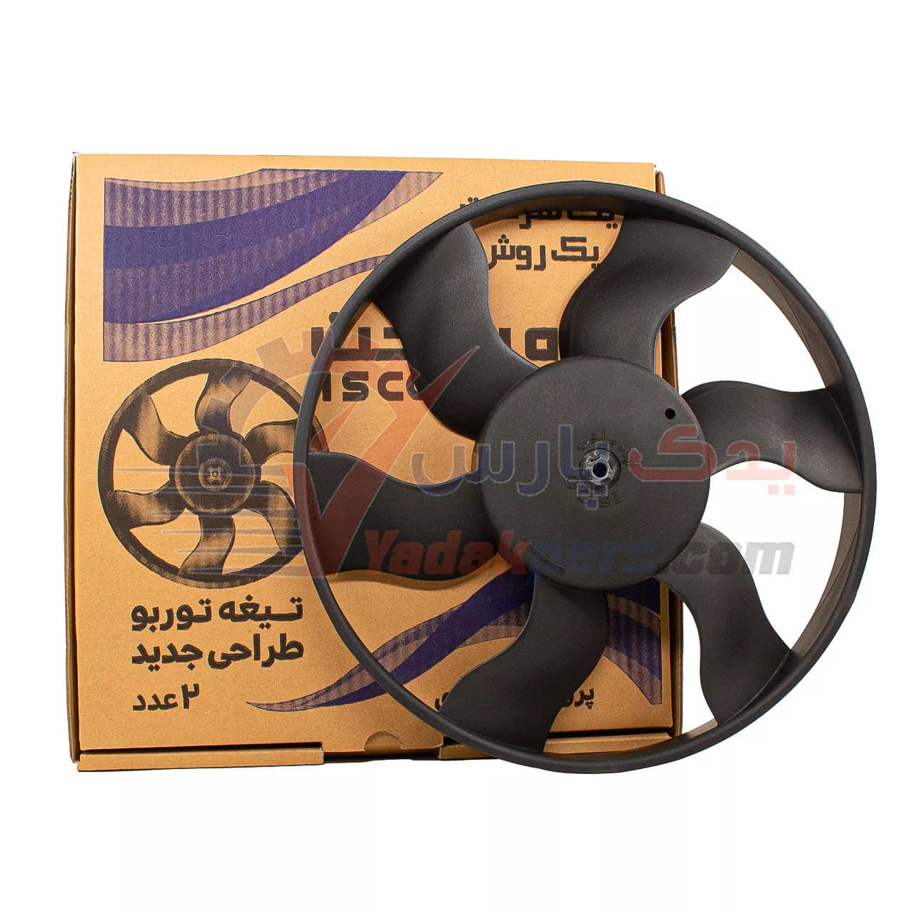 پروانه فن توربو پژو405 خاری ایده ساخت (1جفت)