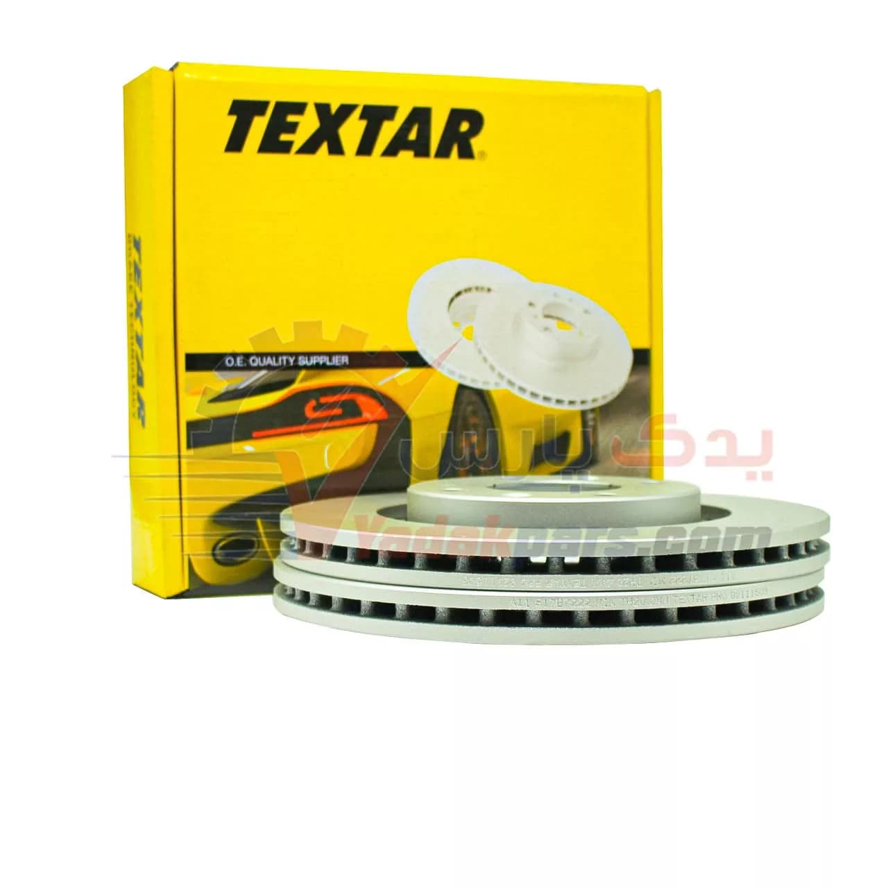 دیسک چرخ جلو 206 تیپ 5 تکستار (یک جفت) مشترک با رانا، 207 و اچ سی کراس — تصویر ۴