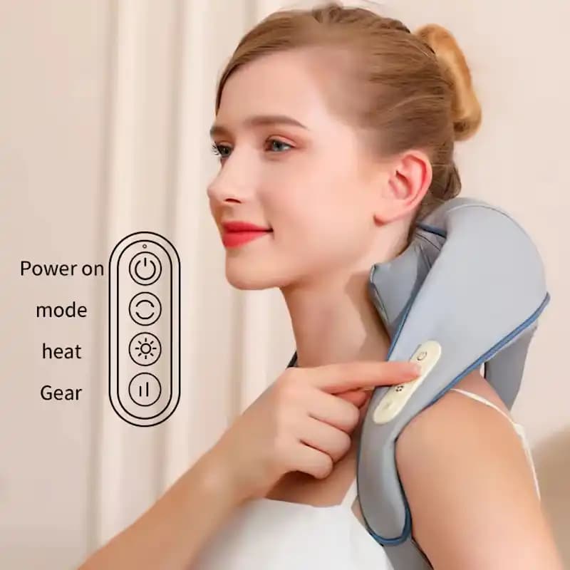 ماساژور برقی گردن و شانه مدل خرچنگی کد676 — تصویر ۵
