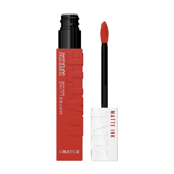 رژلب مایع مات سوپر استی میبلین رنگ Self-starter شماره 130 | Maybelline SuperStay Matte Self-starter