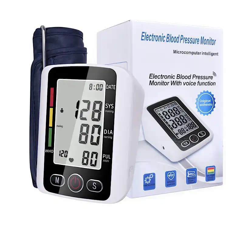 دستگاه فشارسنج بازویی صفحه بزرگ مدل New Arm Style کد638 — تصویر ۴