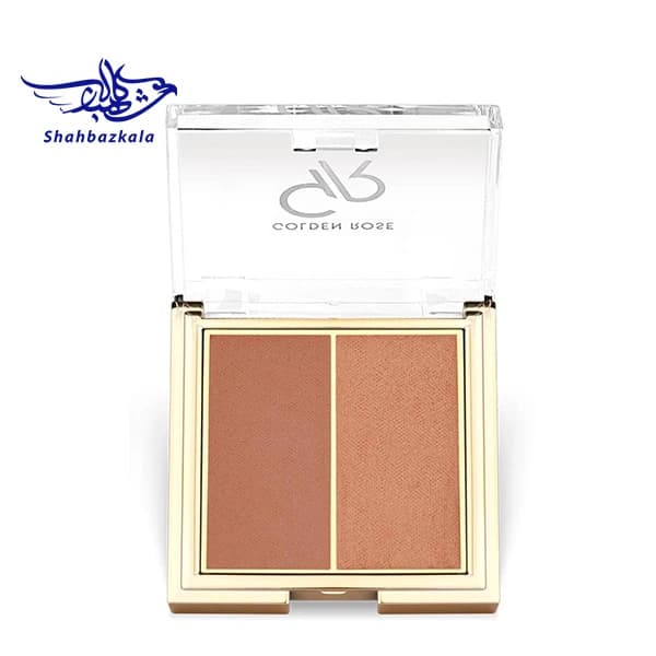 پالت رژگونه دوتایی گلدن رز شماره ۰۵ | warm pearl